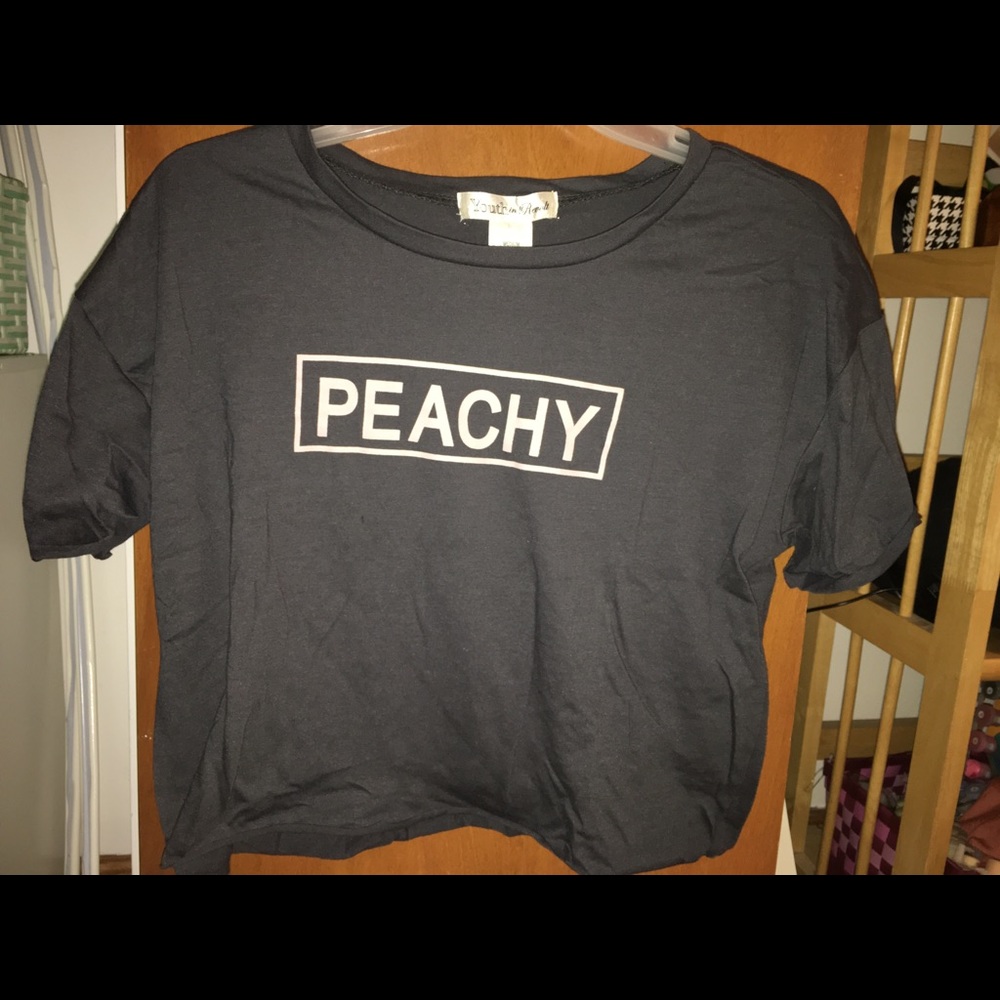 Peachy crop top